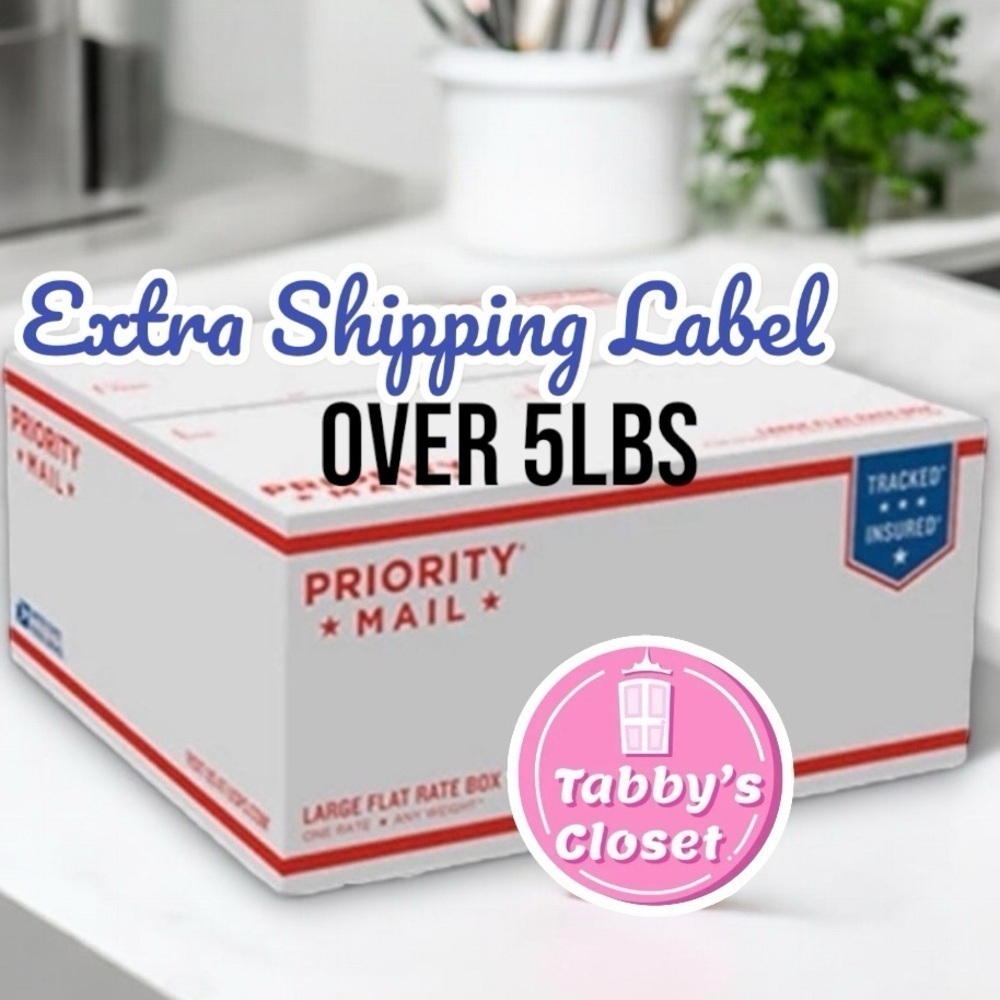 Over 5lb Add On Shipping Fee